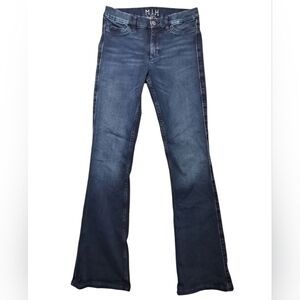 Anthropologie MiH The Skinny Marrakesh Mid Rise Kick Flare Jeans Size 25